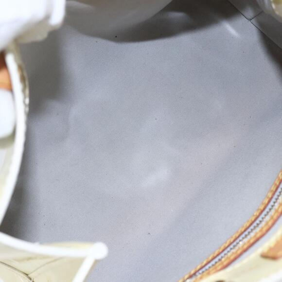 LOUIS VUITTON Monogram Vernis Reade PM Hand Bag Gris M91145...